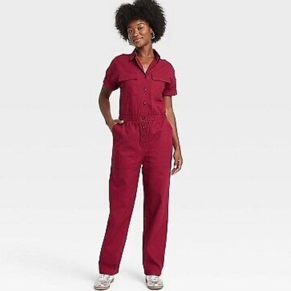 Newlook Short Sleeve Jumpsuit - Picture 3 of 11